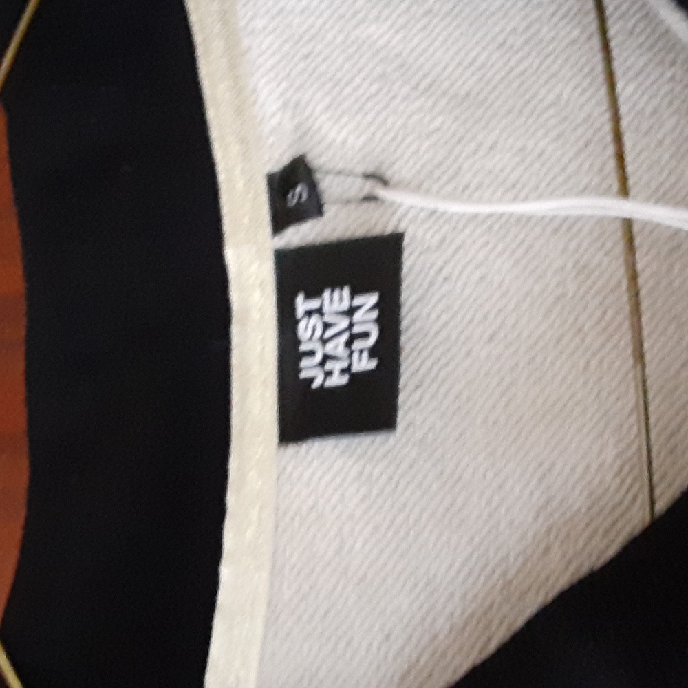 Just Have Fun Boo Johnson skateboard line 1/4 zip sz small sweatshirt unisex - Picture 2 of 8